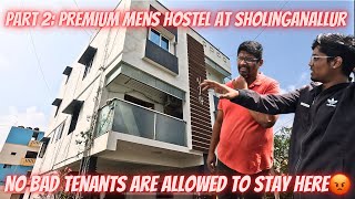 Part 2 Premium mens pg at Sholinganallur Exploring VJB house Best mens pg in omr pg hostel [upl. by Biron]