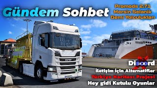 Kapatıyorlar Çünkü Eskiyi Analım Diye  Ets 2 151  Promods 271  Direksiyon Seti Türkçe [upl. by Ardried]