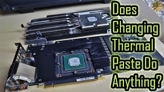 Is PREAPPLIED GPU Thermal Paste Any Good  PreApplied GPU Thermal Paste Vs High End Thermal Paste [upl. by Norrehs869]