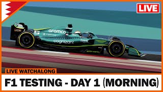 LIVE 2022 F1 Bahrain Testing Day 1 Morning [upl. by Noicpesnoc687]