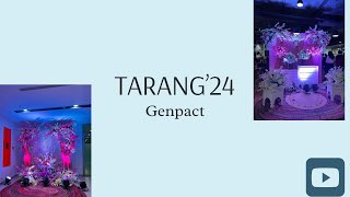 TARANG’24 day1 fest genpact youtube influencer minivlog funny creator [upl. by Eremehc235]