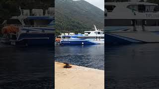 Catamaran at Sobra Mljet Island heading to Lastovo Island [upl. by Stinky]