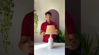 DIY Table Lamp💡😱 diy youtubeshorts youtubepartner shorts ​⁠diybyjeet [upl. by Dripps]