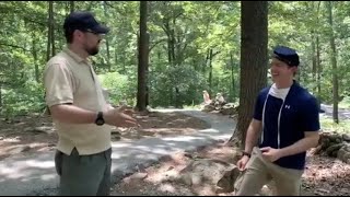 Fight for Little Round Top and 20th Maine Monument 157th Anniversary of Gettysburg Live Day 2 [upl. by Initsed]