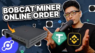 HNT How to Order Bobcat Helium Mining Hotspot with Muggle Pay amp Binance USDT [upl. by Adnarem388]