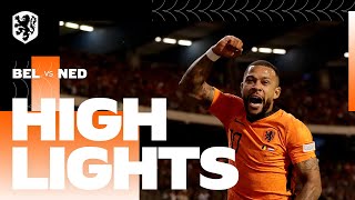 𝐁𝐈𝐆 𝐖𝐈𝐍 🔥🇳🇱  Highlights België  Nederland 362022 Nations League [upl. by Howard]