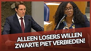 PVVer is FEL tegen NSCkamerlid over ZWARTE PIET ‘Verpest geen KINDERFEEST’ [upl. by Kali]