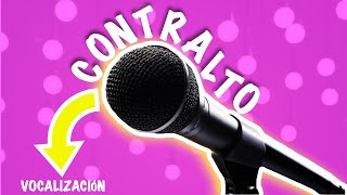 VOCALIZACION CONTRALTO [upl. by Yannodrahc]