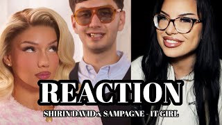 Ftzfrech 💅🏼Shirin David feat Sampagne  It Girl  REACTION [upl. by Philbrook285]