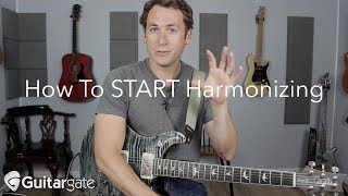 How To Easily Harmonize On Guitar  Getting Started [upl. by Trammel263]