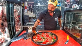 TÜRKİYE NİN EN HIZLI KASABI BENİM   İSKENDERUN TEPSİ KEBABI  ZIRH SHOW [upl. by Orfield]