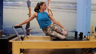 PILATES reformer workout FULL BODY  48 MIN  NO props [upl. by Hcelemile778]