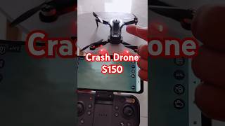 Drone S150 Crash dronemurah [upl. by Hamforrd]