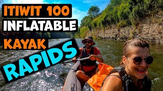 Ironbridge to Bridgnorth in the Itiwit 100 inflatable kayak [upl. by Ecinwahs772]