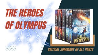 The Heroes of Olympus Summary of part 15books mericreations [upl. by Anilehcim]