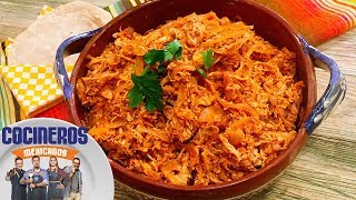 Receta Tinga de pollo  Cocineros Mexicanos [upl. by Rosetta504]