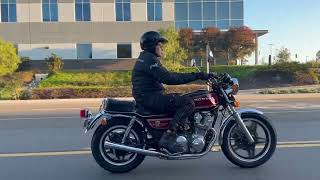 1979 CB750 Honda Limited Edition Test Drive [upl. by Acissehc]