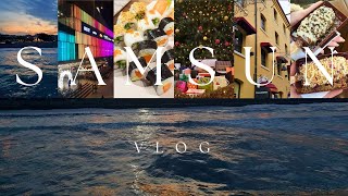 SAMSUN VLOG 💙 Atakum Sahili Piazza AVM Magnum Store Sushi Keyfi [upl. by Leirrad]