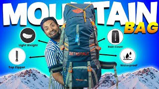 ⚡Mountain Bags Under 1000🔥 Budget Trekking Backpack  Flipkart Bags Review  Engîneer Bagwala [upl. by Maud]