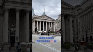 London Iconic Bank Station 🇬🇧 24 london londontourism travel viralvideo viralshorts shorts [upl. by Ynatsed]