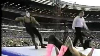 Tito Santana vs Papa Shango [upl. by Joette584]