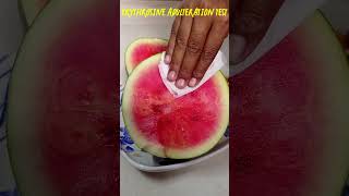 Testing Watermelon🍉for Erythrosine Adulteration with TissueWatermelon fruitSummerfoodhealthy [upl. by Cesaro]