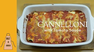 CANNELLONI with Tomato Sauce [upl. by Astrix]