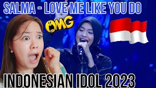 🇮🇩LeBrent Reacts Salma  Love Me Like You Do Indonesian Idol 2023 [upl. by Major]