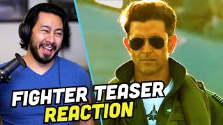 FIGHTER  Teaser Reaction  Hrithik Roshan  Deepika Padukone  Anil Kapoor  Siddharth Anand [upl. by Adna192]