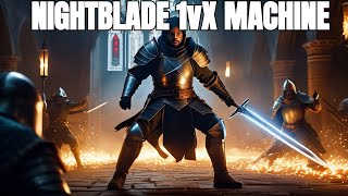 1vX MACHINE  BROKEN DAMAGE  NIGHTBLADE SOLO amp GROUP PVP BUILD  ESO PVP [upl. by Maryrose]