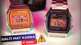 Watch Before Buying Casio A158W  Casio A158 vs Casio 168 [upl. by Ettenay423]