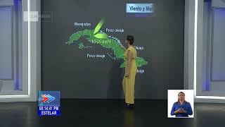 El tiempo en Cuba algunas lluvias en el norte occidental [upl. by Geller]