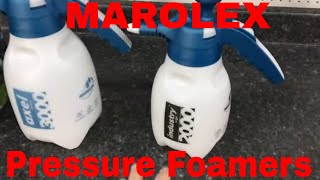 Pressure Foamers And Sprayers From MAROLEX [upl. by Anorahs493]