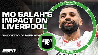 Liverpool need to figure out how to keep Mo Salah  Luis Garcia  ESPN FC [upl. by Irec71]