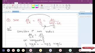 3 examples on symmetrical simultaneous Differential equation   Hindi [upl. by Vijnas]