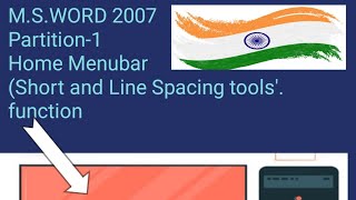 Latest video shortLine Spacing ka 2024 ll MS Word 2007me short Line Spacing ka use kaise kre ll [upl. by Yniattirb]