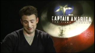 Chris Evans Talks About CAPTAIN AMERICA THE FIRST AVENGER [upl. by Limak]