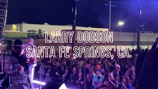 Larry Dodson BarKays Holy Ghost Freakshow and throws fire the Santa Fe Springs crowd 2023 [upl. by Dumas]