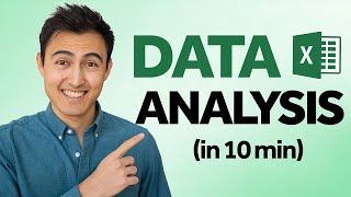 Master Data Analysis on Excel in Just 10 Minutes [upl. by Nodnek]