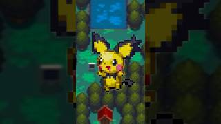 ¡El Pichu con la oreja despeinada pokemon pichu nintendods nintendo hgss [upl. by Akinahs]