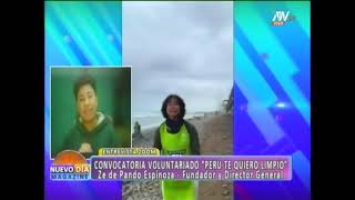 CONVOCATORIA VOLUNTARIADO PERÚ TE QUIERO LIMPIO [upl. by Yelir]