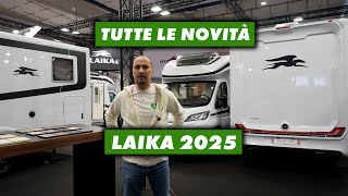 ECCO TUTTE LE NOVITÀ DI LAIKA AL SALONE DEL CAMPER DI PARMA 2024 [upl. by Anneuq]