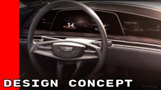 Cadillac New Interior Design Concept Teaser [upl. by Bambie]