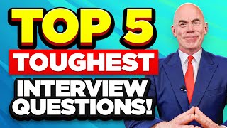 TOP 5 TOUGH BEHAVIOURAL INTERVIEW QUESTIONS amp ANSWERS [upl. by Romona]