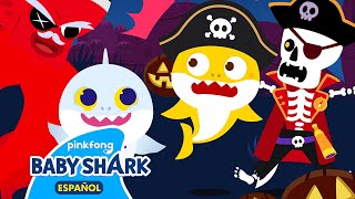 Halloween🎃 Vamos a bailar Chumbala Cachumbala con Tiburón Bebé  Mix  Baby Shark en español [upl. by Bound]