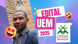 COMO BAIXAR EDITAL UEM 2025 EDITAL UEM 2025 MOÇAMBIQUE [upl. by Holland951]