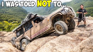 Attempting Coffs Harbours HARDEST 4WD tracks [upl. by Yenduhc]