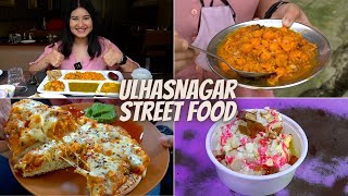 ULHASNAGAR Street Food  Thali Chaat Falooda Pizza amp More Part 2 [upl. by Akcirret905]