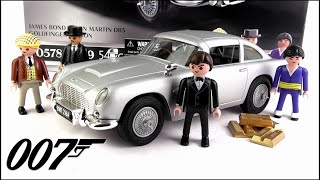 JAMES BOND 007 Playmobil Aston Martin DB5 Goldfinger Edition Toy Review  Votesaxon07 [upl. by Calvin]