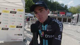 Romain Bardet  Interview au départ  Etape 5  Tour de Suisse 2023 [upl. by Sayles]